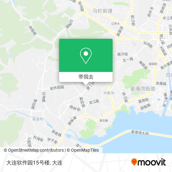 大连软件园15号楼地图