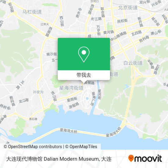 大连现代博物馆 Dalian Modern Museum地图
