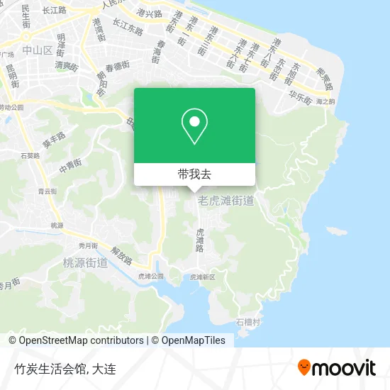 竹炭生活会馆地图