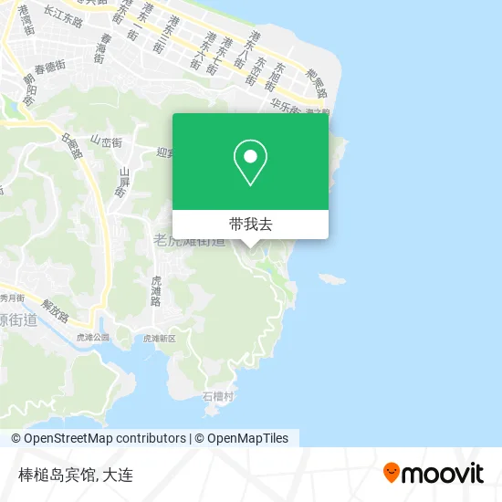 棒槌岛宾馆地图