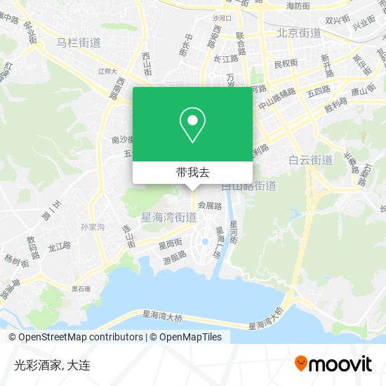 光彩酒家地图