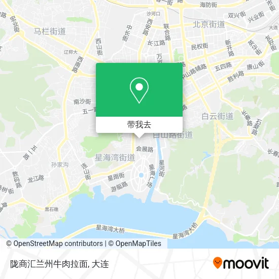 陇商汇兰州牛肉拉面地图