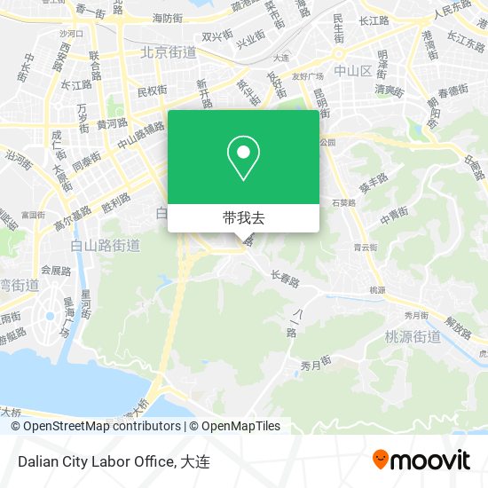 Dalian City Labor Office地图