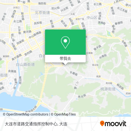 大连市道路交通指挥控制中心地图