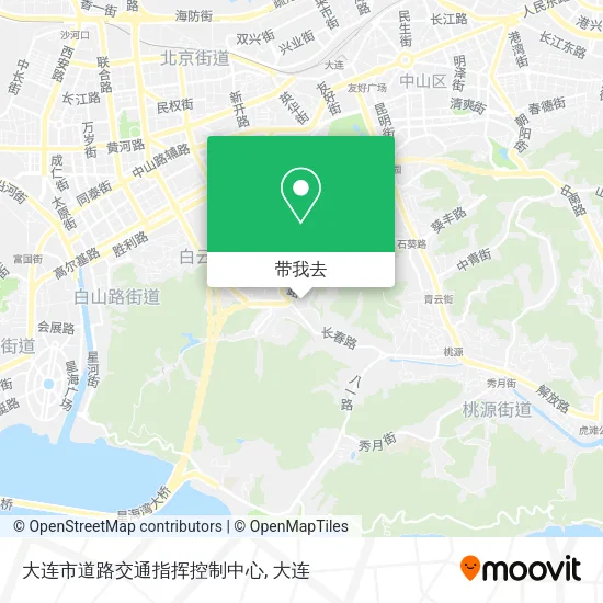 大连市道路交通指挥控制中心地图