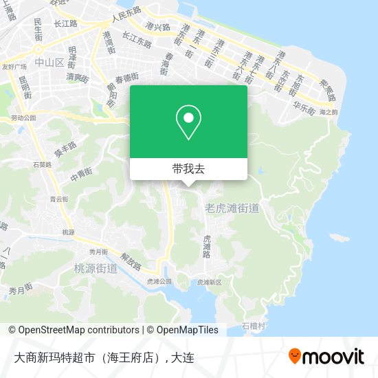 大商新玛特超市（海王府店）地图