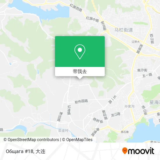 Общага #18地图
