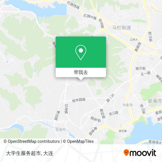 大学生服务超市地图