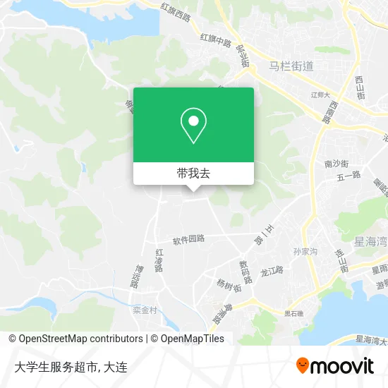 大学生服务超市地图