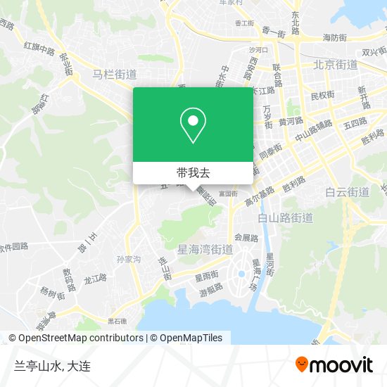 兰亭山水地图