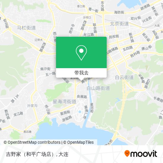 吉野家（和平广场店）地图