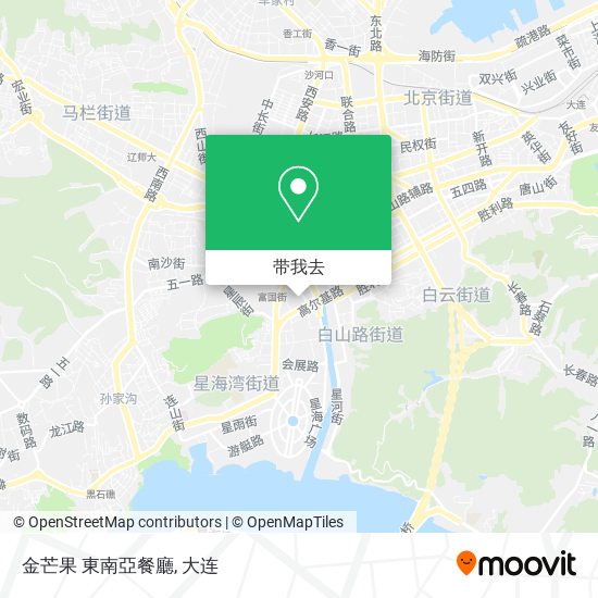 金芒果 東南亞餐廳地图
