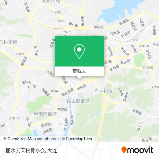丽水云天松骨水会地图