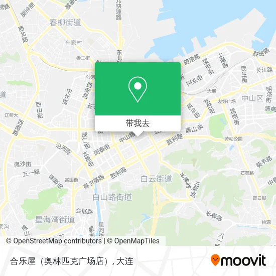 合乐屋（奥林匹克广场店）地图