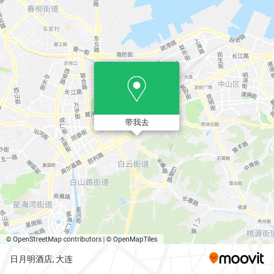 日月明酒店地图