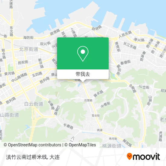 滇竹云南过桥米线地图
