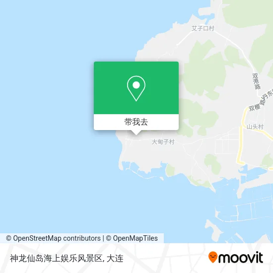 神龙仙岛海上娱乐风景区地图