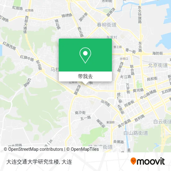 大连交通大学研究生楼地图