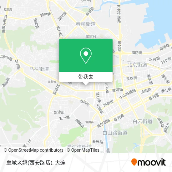 皇城老妈(西安路店)地图