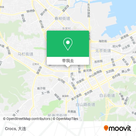 Crocs地图