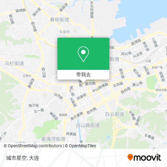 城市星空地图