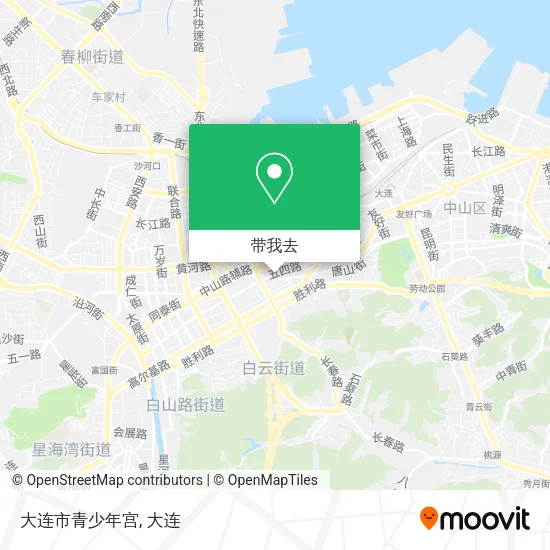 大连市青少年宫地图