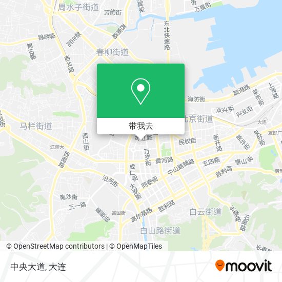 中央大道地图