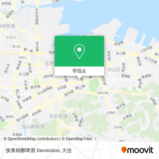 换乘精酿啤酒 Devolution地图