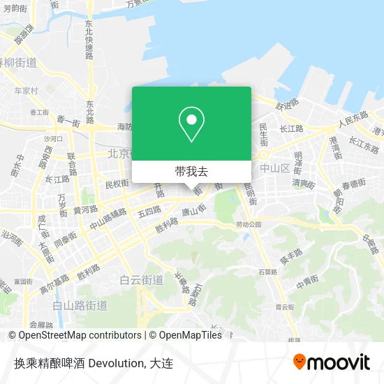 换乘精酿啤酒 Devolution地图