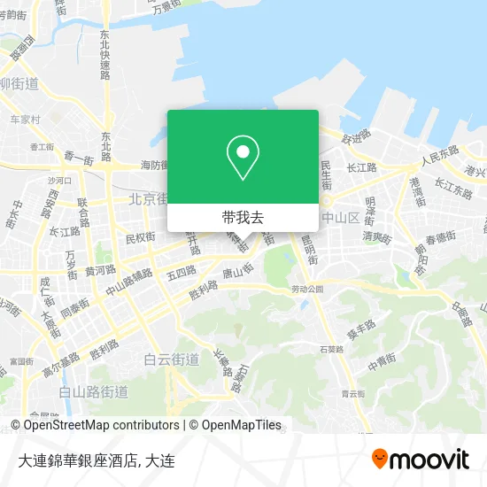 大連錦華銀座酒店地图