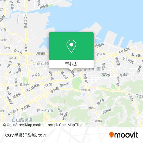 CGV星聚汇影城地图