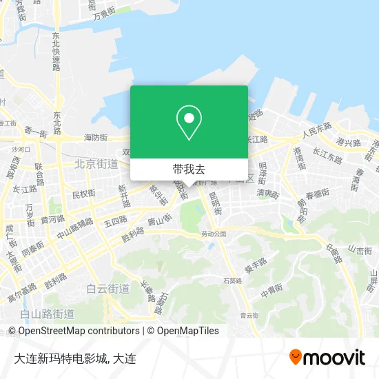 大连新玛特电影城地图
