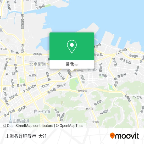 上海香炸哩脊串地图