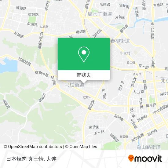 日本焼肉 丸三情地图