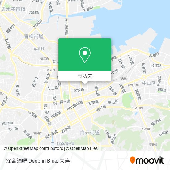 深蓝酒吧 Deep in Blue地图