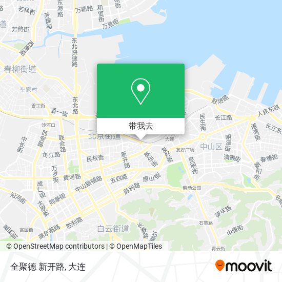 全聚德 新开路地图