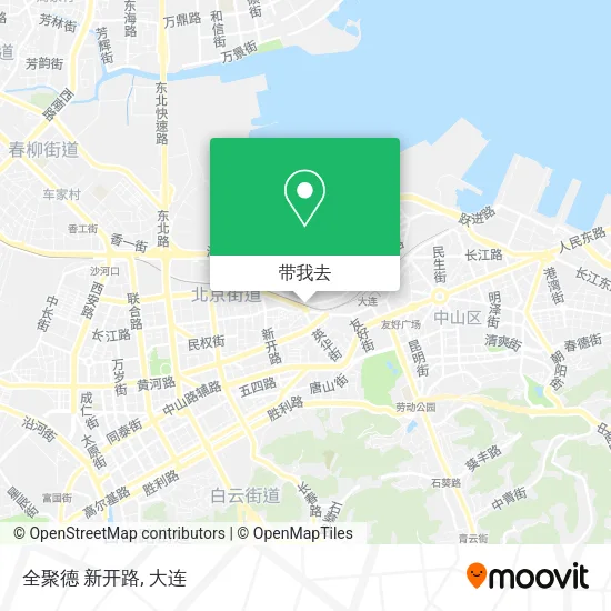 全聚德 新开路地图