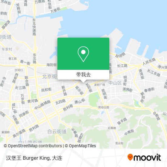 汉堡王 Burger King地图