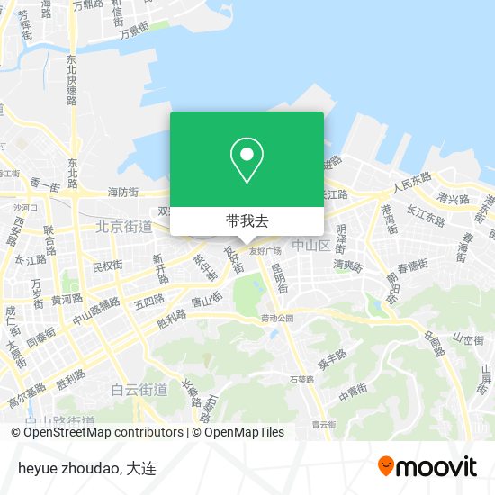 heyue zhoudao地图
