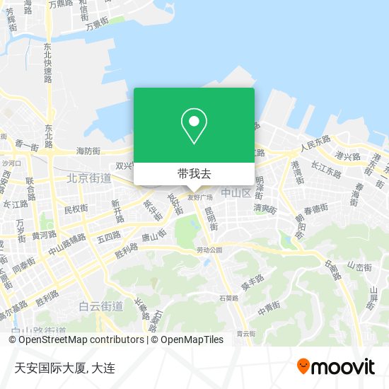 天安国际大厦地图