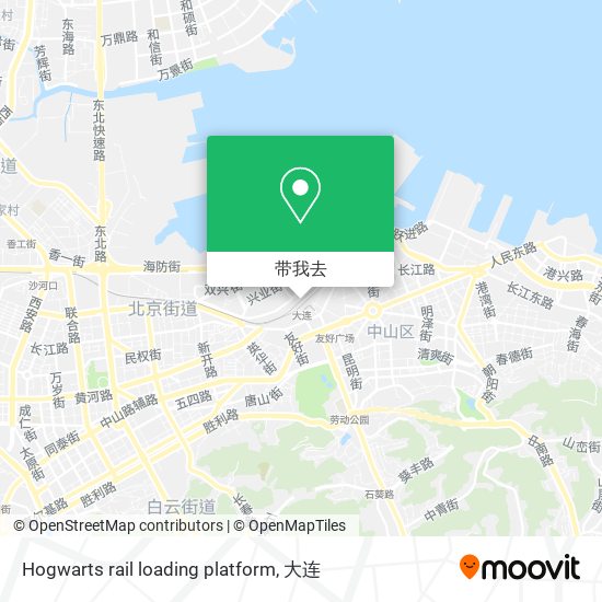 Hogwarts rail loading platform地图