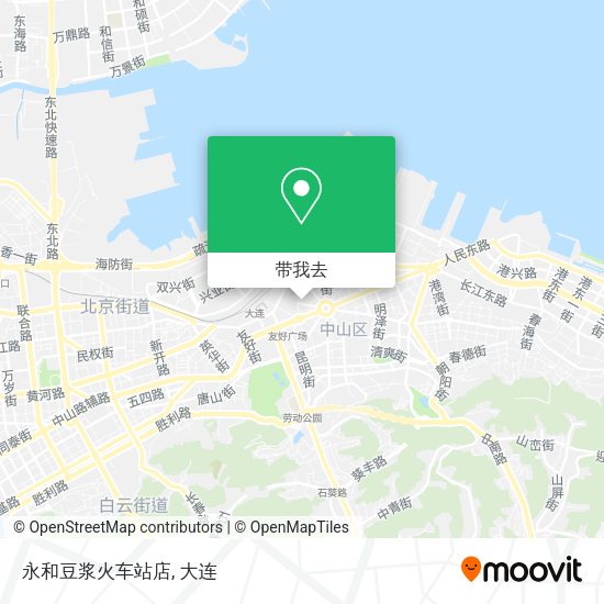 永和豆浆火车站店地图