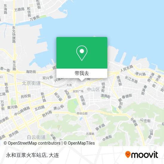 永和豆浆火车站店地图