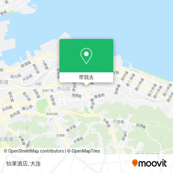 怡莱酒店地图