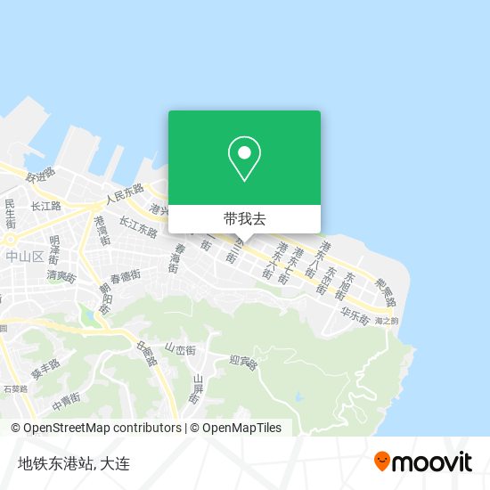 地铁东港站地图