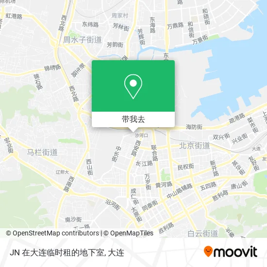 JN 在大连临时租的地下室地图