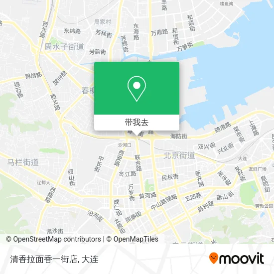 清香拉面香一街店地图