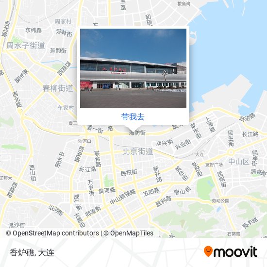 香炉礁地图