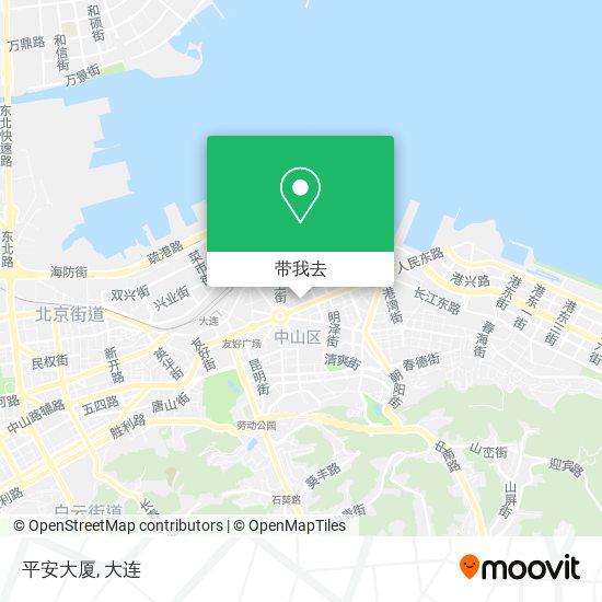 平安大厦地图