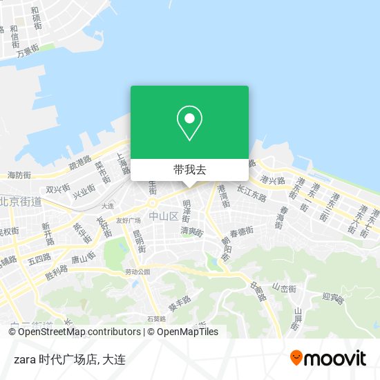 zara 时代广场店地图